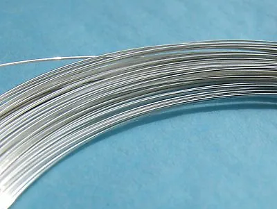 £1.79 • Buy Sterling Silver 925 Round Wire 12,14,16,18,19,20,21,22,24,26 Gauge 12  - 10FT