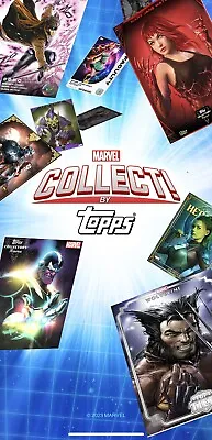 Topps MARVEL Card Trader ANY 9 CARDS FROM MY ACCOUNT - YOUR CHOICE - Digital • $1