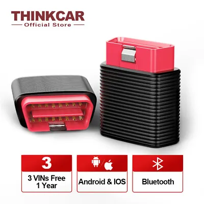 THINKCAR 2 Bluetooth OBD2 Scanner All System Diagnostic Scan Tool TPMS Oil Reset • £24.99