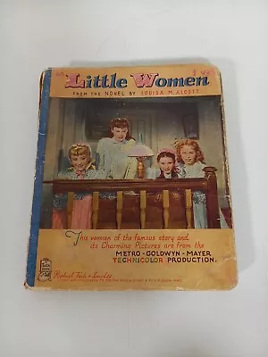 RARE VINTAGE 1949 Little Women Book Raphael Tuck + Sons Ltd MGM Louisa M. Alcott • £30