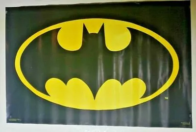 Vintage Rare Batman Logo Symbol Tm & ©DC 1964 Poster • $11.99