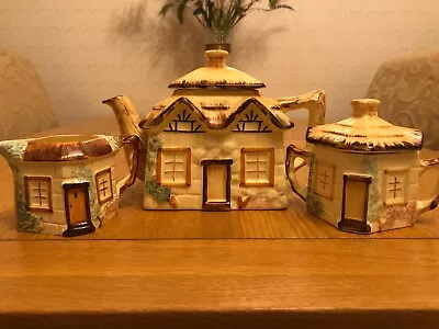 Keele Street Pottery Cottage Ware English Tea Set Ceramic • £25