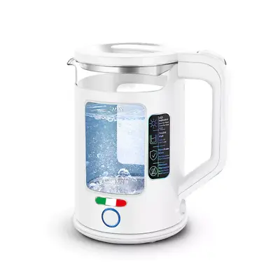 Vintage Electric 1.7L Glass Kettle Boil Dry Protection Keep Warm Function White • $44.99