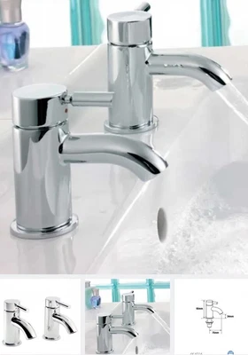 £50 • Buy Pegler Visio Basin Taps 4k4016