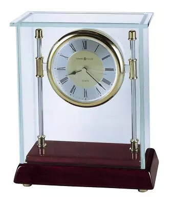 Howard Miller Unisex Kensington Tabletop Clock - Rosewood • £203.95