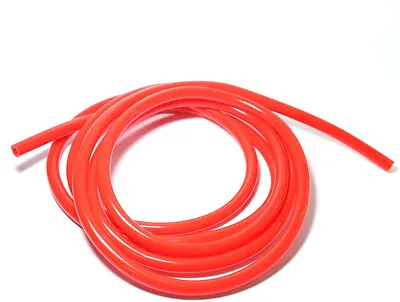 $13.98 • Buy 10ft Universal 5MM 3/16  Vacuum Air Silicone Hose Line Tube 3mm Thickness RED