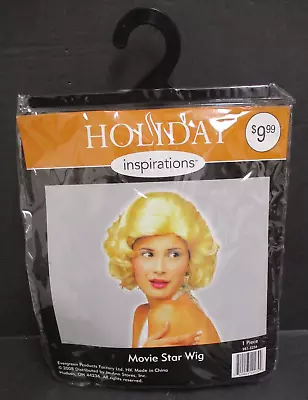 HOLIDAY INSPIRATIONS Movie Star Wig Marilyn Monroe Blonde Bombshell Cosplay • $12.98