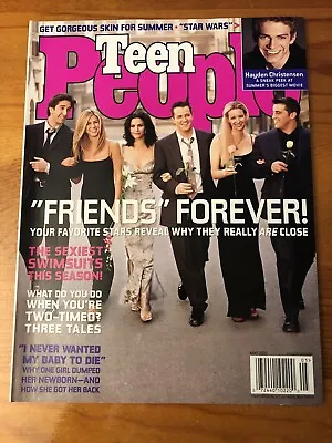 TEEN PEOPLE (May 2002) Friends Star Wars Episode II The Rock Ian Somerhalder • $19.99