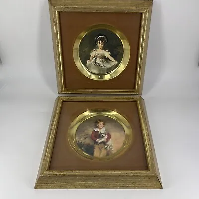 Victorian Framed Art Prints Miss Murray And Master Simpson By Thomas Lawrence • $42.90