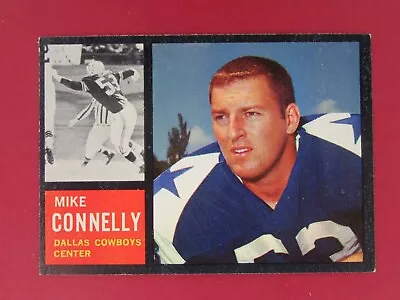 1962 Topps Football #44 Mike Connelly Dallas Cowboys • $2