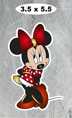 DISNEY MINNIE MOUSE  Sticker/Decal  3.5  X 5.5  Laminated  • $3.25