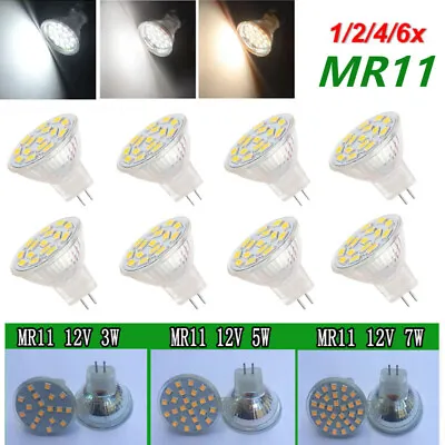 MR11 GU4 12V LED 3W 5W 7W Replace Halogen Spot Lamp Light Bulbs Warm/ Cool White • £4.05