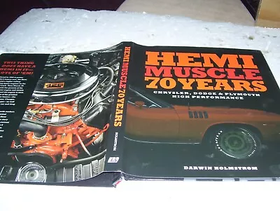 Hemi Muscle 70 Years- Chrysler 331 354 392 426  187 Pages 8 Pics • $33