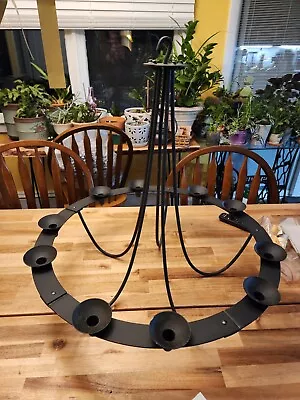 Vintage Wrought-iron Look Candelabra • $75