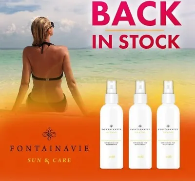 Tan Accelerator Tanning Oil Fontainavie 150 ML Spray Bottle Spf 10 🌞 Free Post • £18.95