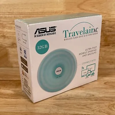 ASUS Travelair AC Wireless Ultra-Fast Sharing Flash Drive For Mobile Devices • $39.99