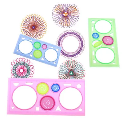 £2.88 • Buy Art Toy Drafting Stencil Geometric Spiral Tool Spirograph Ruler Stationery