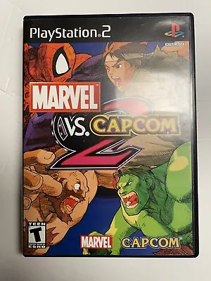 Marvel VS Capcom 2 CIB Complete W/ Manual (PlayStation 2 PS2) US Version • $107.50
