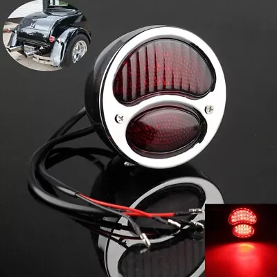 For 1928-31 Ford Model A Custom Rat Hot Rods 12V LED Rear Brake Retro Taillights • $43.96