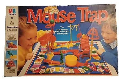 VINTAGE MOUSE TRAP BOARD GAME 1993 MB GAMES. In Original Box • £0.99