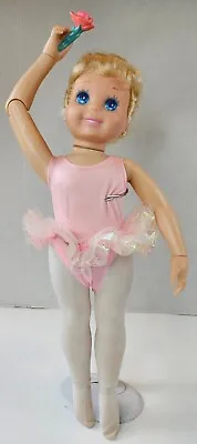 Vintage 1989 Tyco Doll My Pretty Ballerina Dances • $15.99