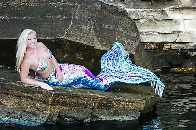 *FLUKE ONLY*  Custom Little Mermaid Ariel Mermaid Tail Fluke • $120