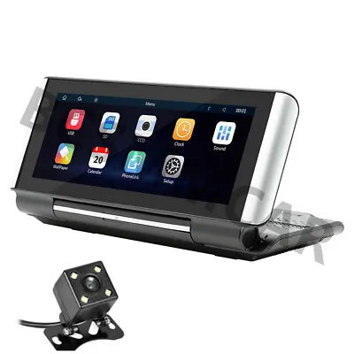 Portable 6.86in Multimedia Car Stereo Wireless Carplay/Android Auto W/Camera Kit • $67.11