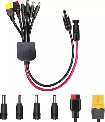 6-in-1 Solar Connector Kit - Universal Solar Adapter Cable Solar Panel • $44.11