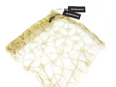 Ann Demeulemeester Scarf Large Ver Sacrum Made In Italy White Beige W/box • $420