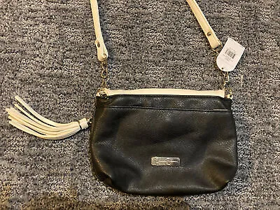 $21.99 • Buy Jessica Simpson Womens Brianna Black Shoulder Handbag Purse Small JS9850ST New
