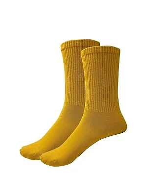 Bamboo Dress Socks Plain Colours Cotton Soft Comfy Natural  Ladies Women's New • £4.49