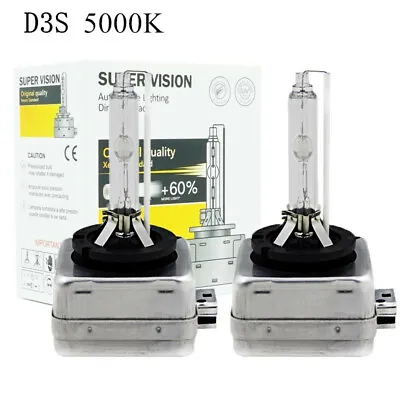 35W D3S D3R 5000k HID Xenon Headlight Bulb Globes Replace For Philips For Osram • $36.99