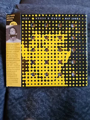 $14.99 • Buy REED, Lou - Words & Music May 1965  Vol 1 - CD (CD With Obi-strip)