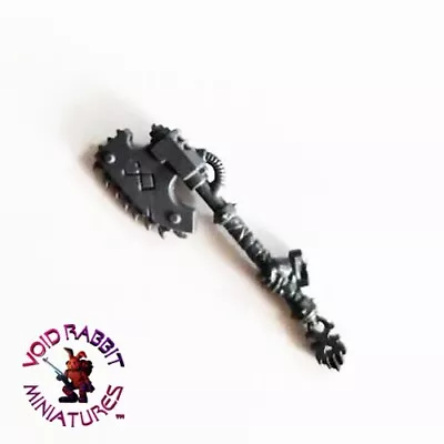 Chaos World Eaters Khorne Jakhals Chainaxe (Cultist Bits) JK121 • £1.58