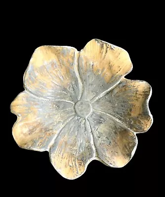 McClelland Barclay  Dogwood Flower Tray ~ Cast Metal Bronze Plate • $60