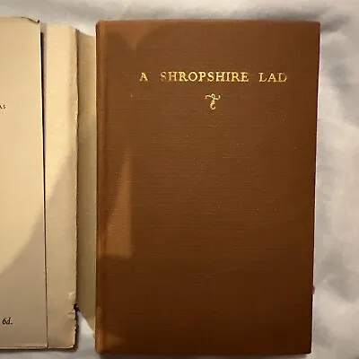 A Shropshire Lad By A E Housman 1947 • £6.90