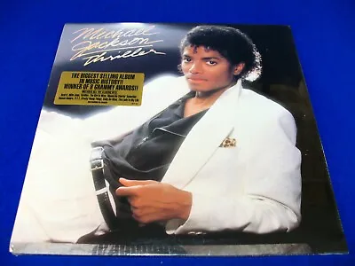 SEALED: MICHAEL JACKSON - Thriller - 1982 Dance Pop LP Gatefold W/Hyper Sticker  • $59.96