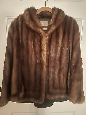 Vintage Mink Fur Cape • $50