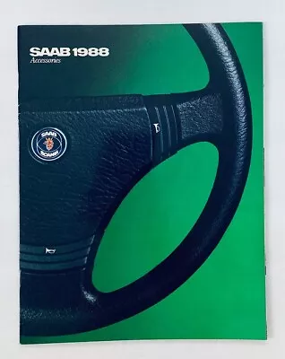 1988 Saab Accessories Car Dealer Showroom Sales Brochure Guide Catalog • $29.95