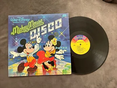 Mickey Mouse Disco Disney Vinyl LP 2504 Tested 1979 • $9.99