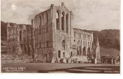 £0.50 • Buy Yorkshire - Rievaulx Abbey, Abbey Church From S.W. (H M Office Of Works)