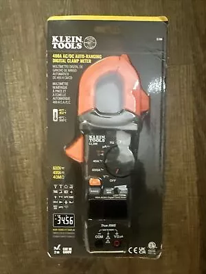 Klein Tools 400 AC/DC Auto-Ranging Digital Clamp Meter New • $35