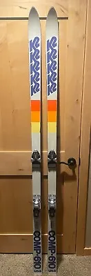 K2 COMP-610 200 Cm Recreational Race Series SL Skis Geze Bindings Vintage • $109.99