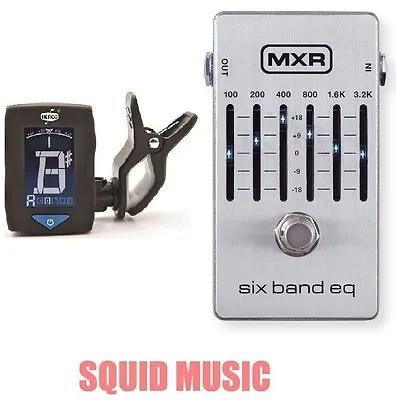 MXR M-109S Six Band Graphic EQ Equalizer M109S Pedal 6 Band ( FREE DUNLOP TUNER) • $119.99