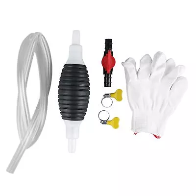 ・Car Suction Pump Manual Fuel Tank Oil Sucker Hose Oil Pump With 1m Hose For Gas • $14.05