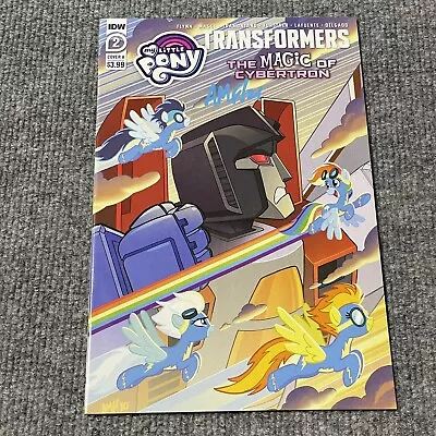 My Little Pony Transformers Magic Of Cybertron 2 A Signed Tony Fleece Autograph • $48.99