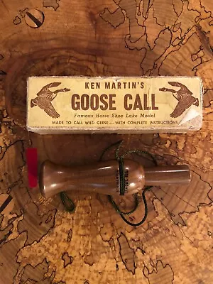 Vintage Early Ken Martin Goose Hunting Call Illinois • $79