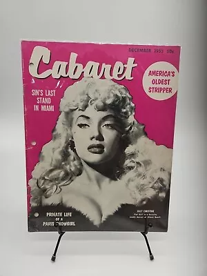 Cabaret Magazine December 1955 Lilly Christine • $9.95