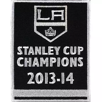 2013 2014 NHL Stanley Cup Final Champions Banner Los Angeles Kings Patch Jersey • $15.99