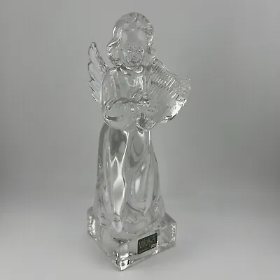 MIKASA Crystal Angel With Harp Figurine • $40